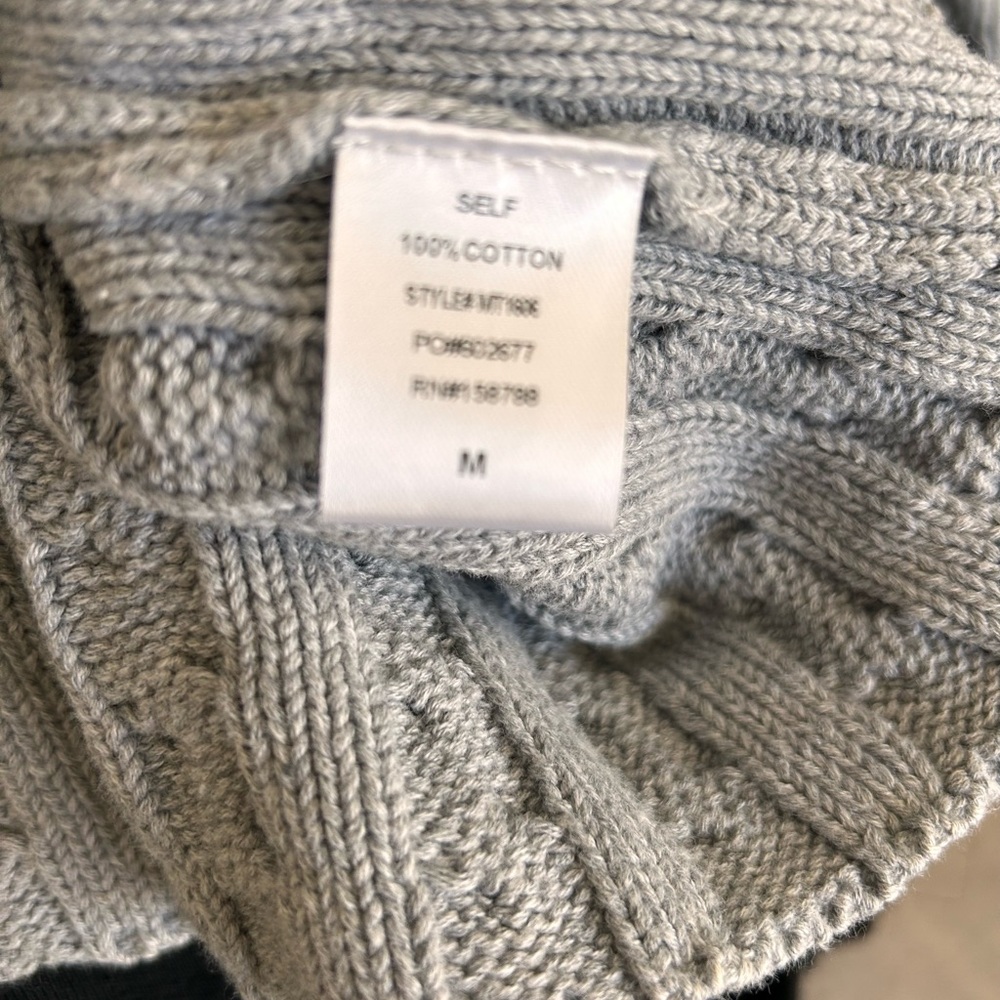 AMABLE CABLE KNIT CROP SWEATER - Picture 5 of 5